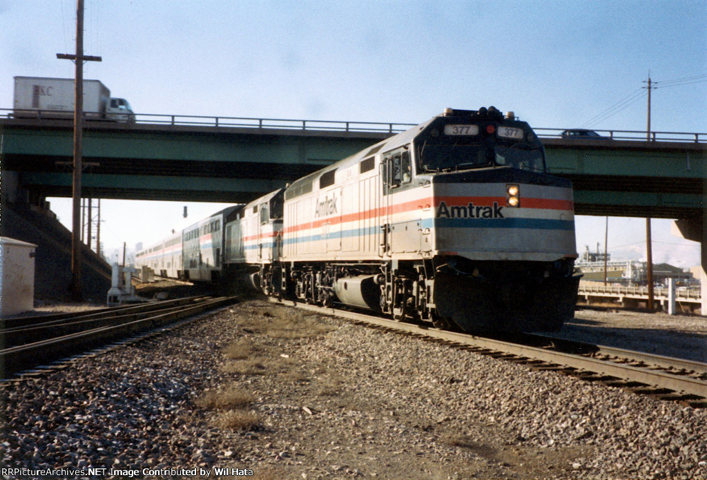 Amtrak F40PHR 377